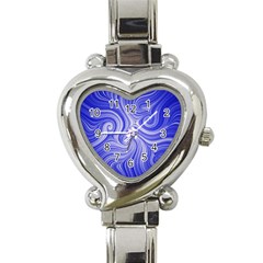 Electric Field Art Lvii Heart Italian Charm Watch by okhismakingart