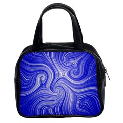 Electric Field Art Lvii Classic Handbag (two Sides) by okhismakingart