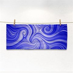 Electric Field Art Lvii Hand Towel by okhismakingart