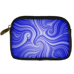 Electric Field Art Lvii Digital Camera Leather Case by okhismakingart