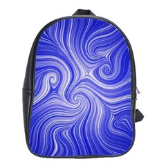 Electric Field Art Lvii School Bag (large) by okhismakingart