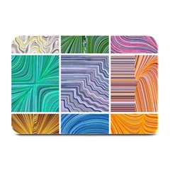 Electric Field Art Collage I Plate Mats