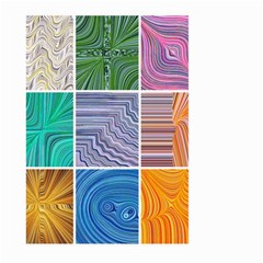 Electric Field Art Collage I Large Garden Flag (Two Sides)