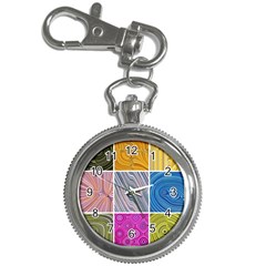 Electric Field Art Collage Ii Key Chain Watches by okhismakingart