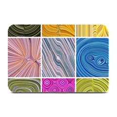 Electric Field Art Collage Ii Plate Mats by okhismakingart