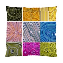 Electric Field Art Collage Ii Standard Cushion Case (one Side) by okhismakingart