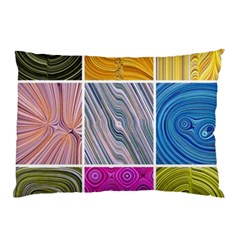 Electric Field Art Collage Ii Pillow Case