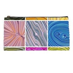 Electric Field Art Collage Ii Pencil Cases by okhismakingart