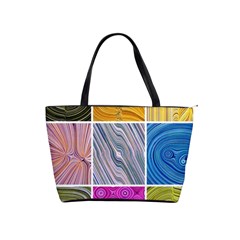 Electric Field Art Collage Ii Classic Shoulder Handbag by okhismakingart