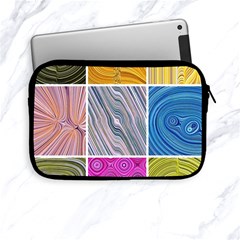 Electric Field Art Collage Ii Apple Ipad Mini Zipper Cases by okhismakingart