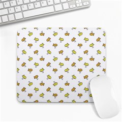 Birds, Animal, Cute, Sketch, Wildlife, Wild, Cartoon, Doodle, Scribble, Fashion, Printed, Allover, For Kids, Drawing, Illustration, Print, Design, Patterned, Pattern Large Mousepads by dflcprintsclothing