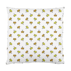 Birds, Animal, Cute, Sketch, Wildlife, Wild, Cartoon, Doodle, Scribble, Fashion, Printed, Allover, For Kids, Drawing, Illustration, Print, Design, Patterned, Pattern Standard Cushion Case (one Side) by dflcprintsclothing