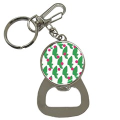 Feuilles Et Pois Bottle Opener Key Chains by perlette