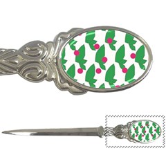 Feuilles Et Pois Letter Opener