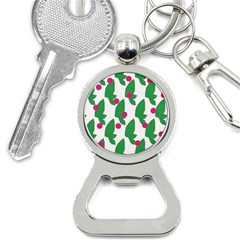 Feuilles Et Pois Bottle Opener Key Chains by perlette