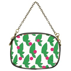 Feuilles Et Pois Chain Purse (two Sides) by perlette