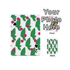 Feuilles Et Pois Playing Cards 54 (mini)