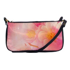 Wonderful Floral Design, Soft Colors Shoulder Clutch Bag by FantasyWorld7