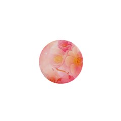 Wonderful Floral Design, Soft Colors 1  Mini Buttons by FantasyWorld7