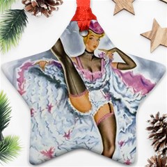 Bal Du Moulin Rouge French Cancan Ornament (star) by StarvingArtisan