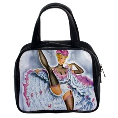 Bal Du Moulin Rouge French Cancan Classic Handbag (two Sides) by StarvingArtisan