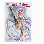 Bal Du Moulin Rouge French Cancan Small Garden Flag (Two Sides) Back