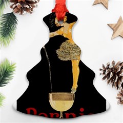 Pernis Champagne Christmas Tree Ornament (two Sides) by StarvingArtisan