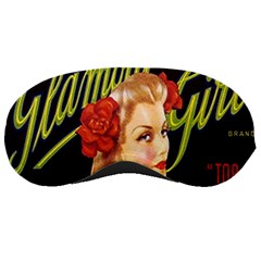 Blonde Bombshell Retro Glamour Girl Posters Sleeping Masks by StarvingArtisan