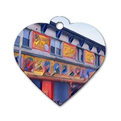 Coney Island Freak Show Dog Tag Heart (two Sides) by StarvingArtisan