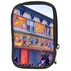 Coney Island Freak Show Compact Camera Leather Case by StarvingArtisan