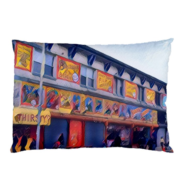 Coney Island Freak Show Pillow Case (Two Sides)