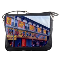 Coney Island Freak Show Messenger Bag by StarvingArtisan