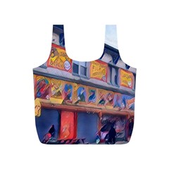 Coney Island Freak Show Full Print Recycle Bag (s) by StarvingArtisan