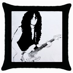 J E L R D C Throw Pillow Case (black) by StarvingArtisan