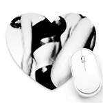 Pinup Girl Heart Mousepads Front