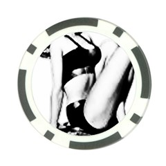 Pinup Girl Poker Chip Card Guard