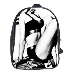 Pinup Girl School Bag (xl) by StarvingArtisan