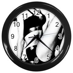 Pinup Girl Wall Clock (black) by StarvingArtisan