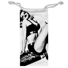 Pinup Girl Jewelry Bag by StarvingArtisan