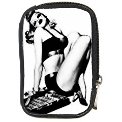 Pinup Girl Compact Camera Leather Case by StarvingArtisan