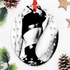 Pinup Girl Ornament (oval Filigree)