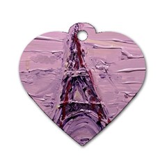 Ooh Lala Dog Tag Heart (two Sides) by arwwearableart