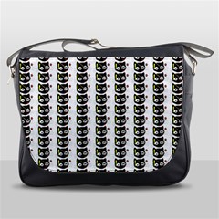 Cat Pirate Pattern Messenger Bag by snowwhitegirl