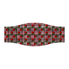 Roses Pink Plaid Stretchable Headband by snowwhitegirl