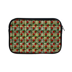 Roses Yellow Plaid Apple Ipad Mini Zipper Cases by snowwhitegirl