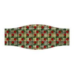 Roses Yellow Plaid Stretchable Headband by snowwhitegirl