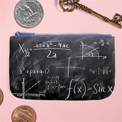 Mathematics Large Coin Purse by snowwhitegirl