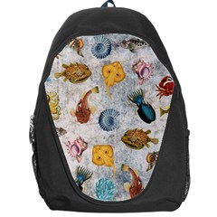 Sea World Vintage Pattern Backpack Bag by Valentinaart