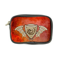 Wonderful Dragon On A Shield With Wings Coin Purse by FantasyWorld7