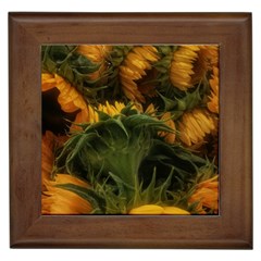 Bunch Of Sunflowers Framed Tiles